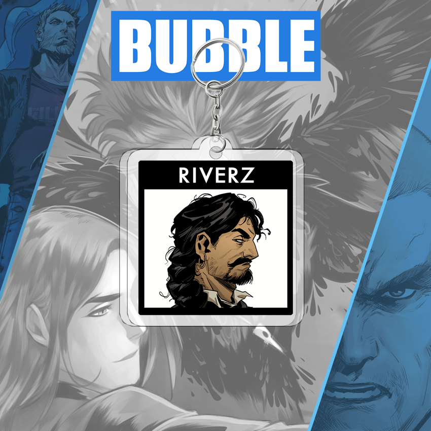 Брелок "Riverz: Ахерон" (двухсторонний)
