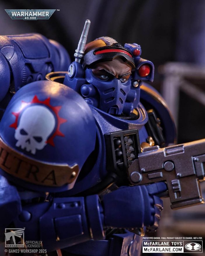 Warhammer 40k: Lieutenant In Phobos Armour (Space Marine)
