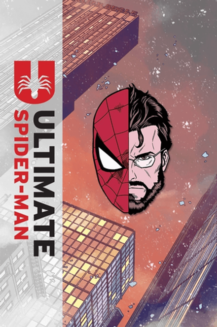 Металлический пин "Ultimate Spider-Man by Hickman"