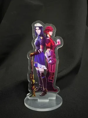 Акриловый стенд "Arcane: Vi and Caitlyn"