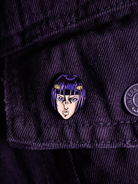 Металлический пин "JoJo Golden Wind Bucciarati"