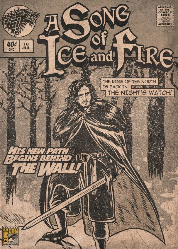 Постер "A Song of Ice and Fire" Постер "A Song of Ice and Fire"