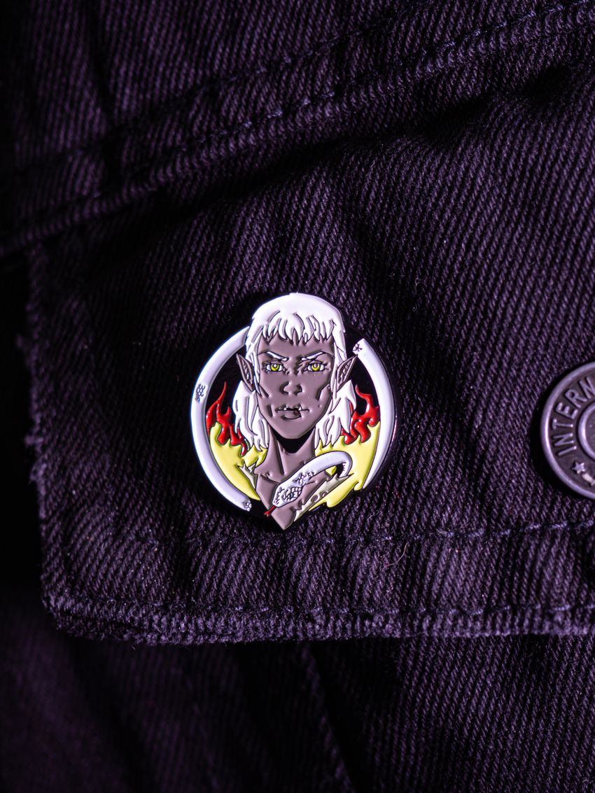 Металлический пин "Хроники Сиалы. Змейка: Змейка"