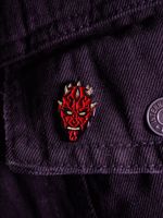 Металлический пин "Star Wars Dark Side Darth Maul"