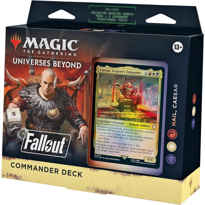 MTG: Колода Commander Deck - Hail, Caesar издания Universes Beyond: Fallout на английском языке