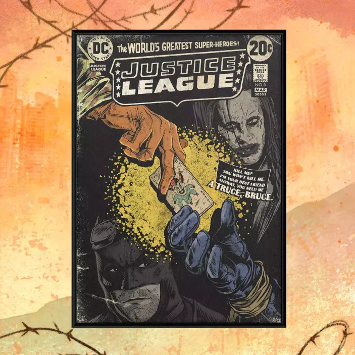 Постер &quot;Snyder&#39;s Justice League #3: A Truce, Bruce&quot;