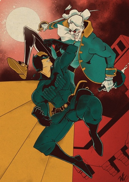 Открытка "Batman: Red Son"