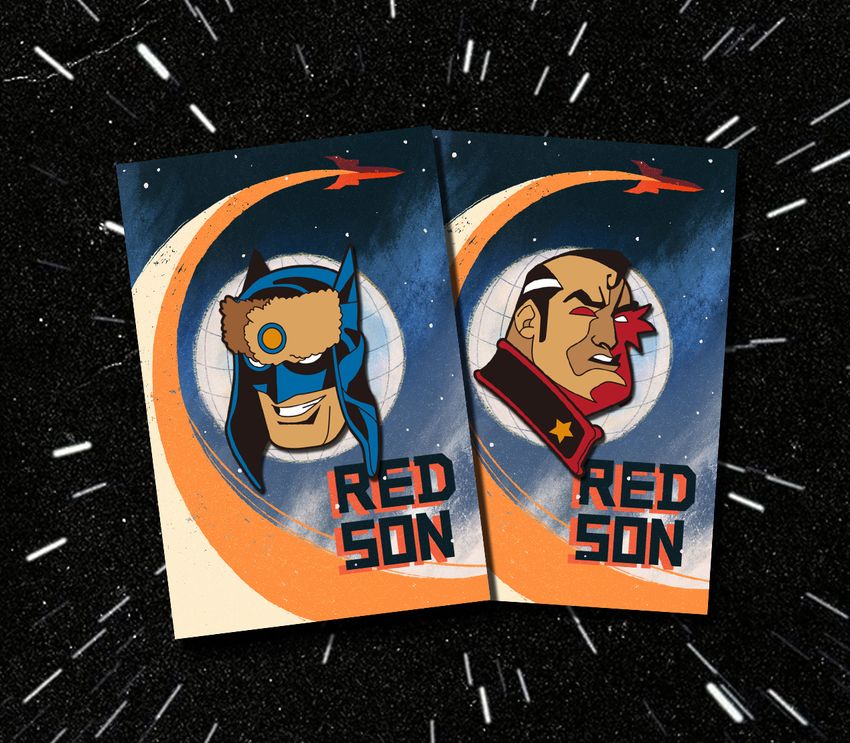 Набор мерча "Red Son"