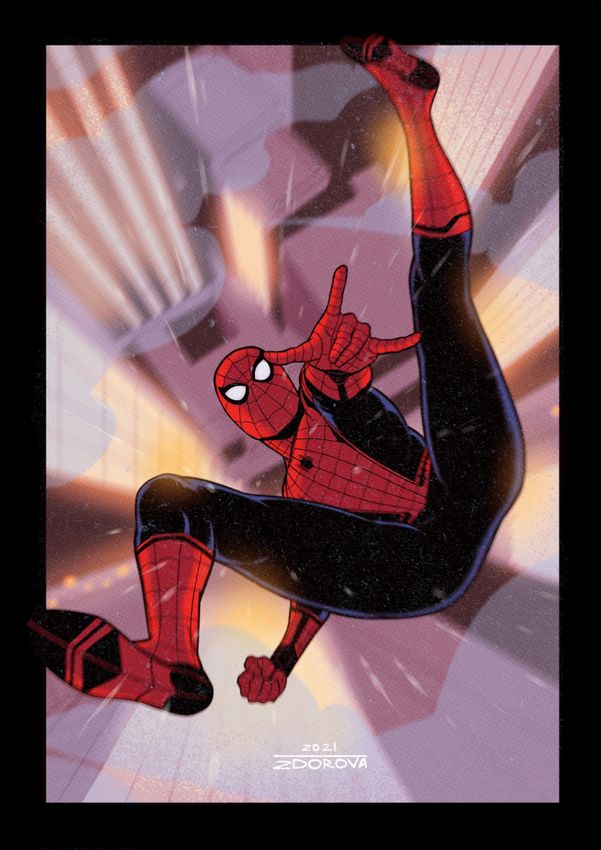 Открытка "Spider-Man (2017)" Открытка "Spider-Man (2017)"