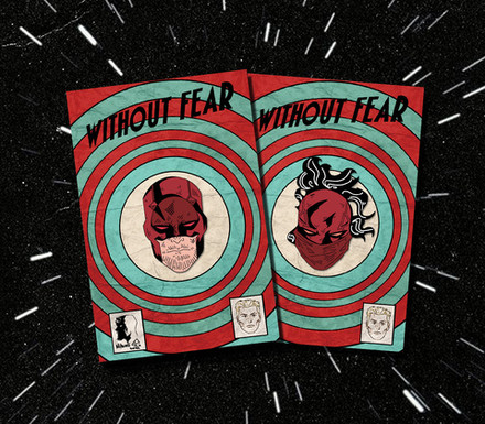 Набор пинов "Daredevil"