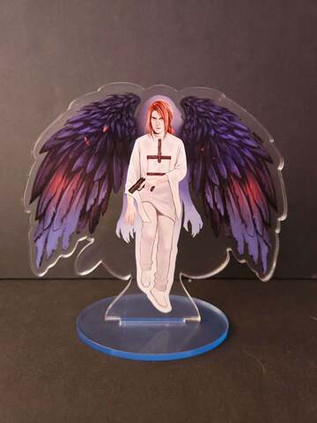 Акриловый стенд "Майор Гром: Сергей Разумовский с крыльями"