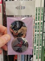 Набор значков из комикса Civil War (2015) Secret Wars #5