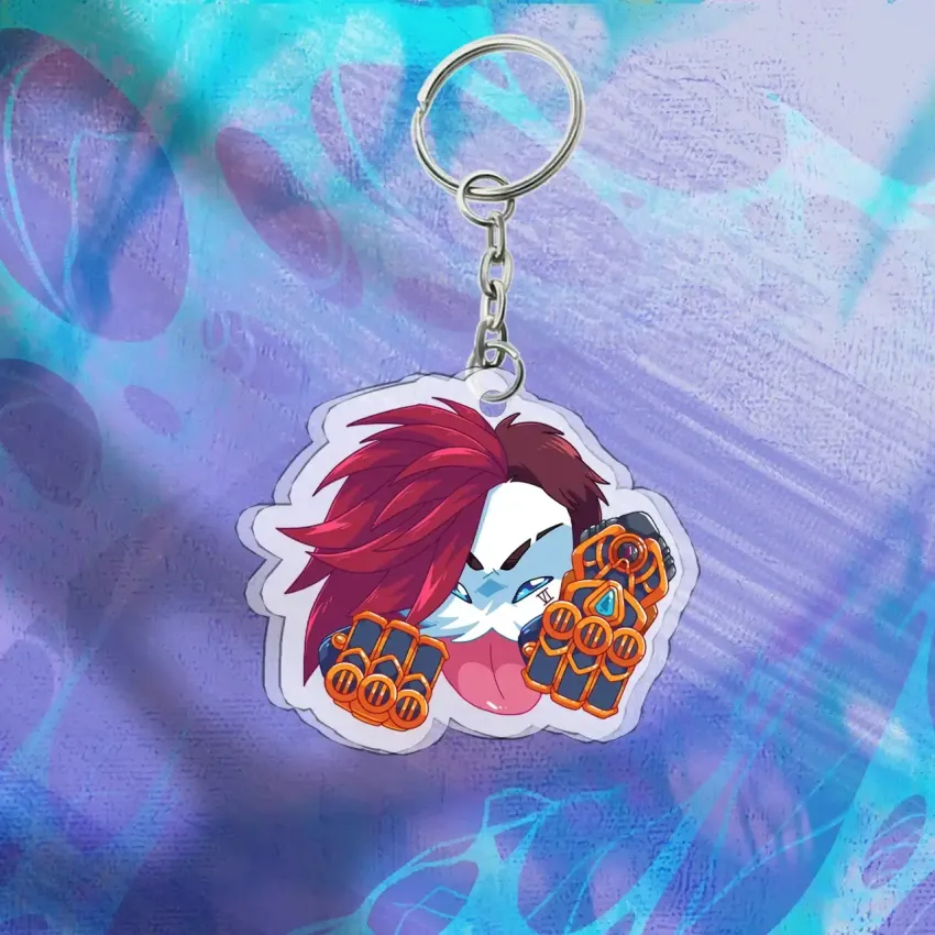 Акриловый брелок "Arcane: Vi Porodized"