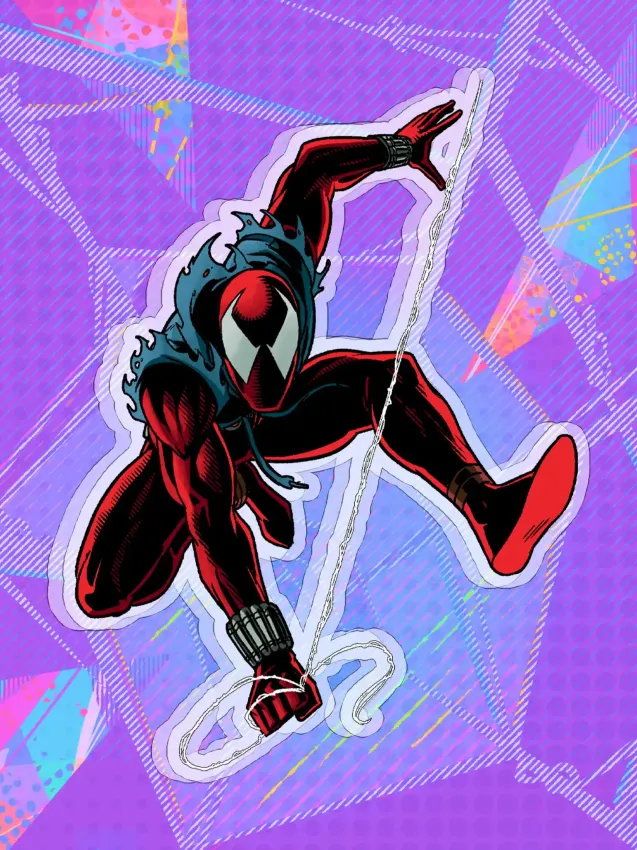 Акриловый стенд &quot;Across the Spider-Verse: Scarlet Spider&quot;