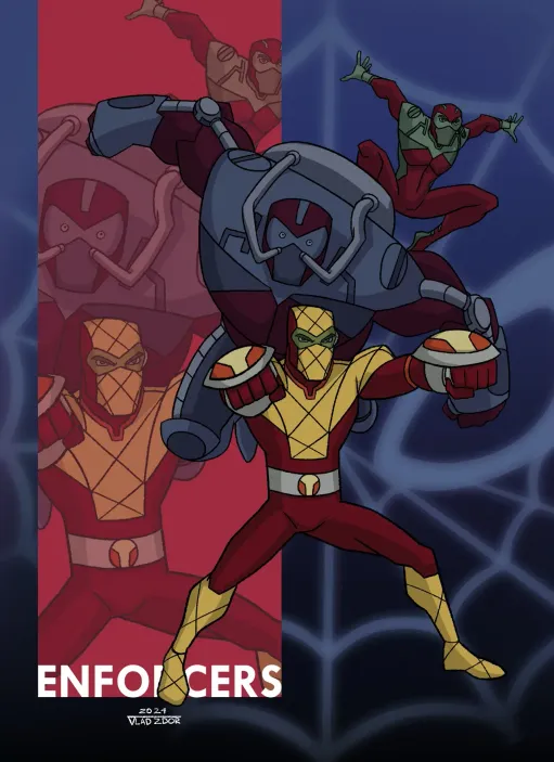 Открытка &quot;Spectacular Spider-Man: Enforcers&quot;