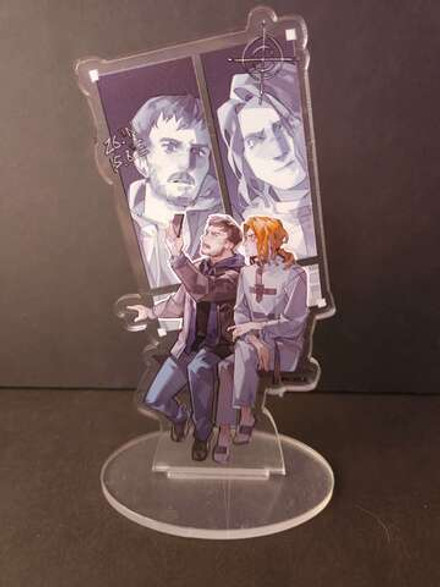 Акриловый стенд "Майор Гром: Селфи Разумовского и Грома"