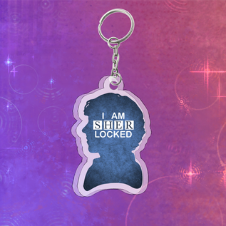 Акриловый брелок "Sherlocked"
