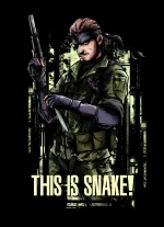 Открытка "Metal Gear Solid. Naked Snake"