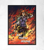 Постер “Разумовский: Busy Fighting Dragons” (двусторонний)