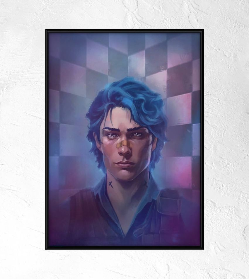 Постер “Bubble Icons: Шура Мальвина”