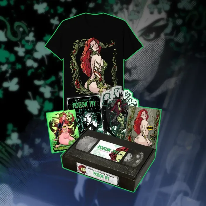 Коллекционный бокс "EDGE VHS COLLECTION: Batman's Greatest Villains #3. Poison Ivy. Naughty Variant"