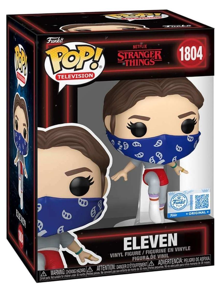 Funko POP! Stranger Things: Eleven with Bandana (Floating) (Exc) #1804