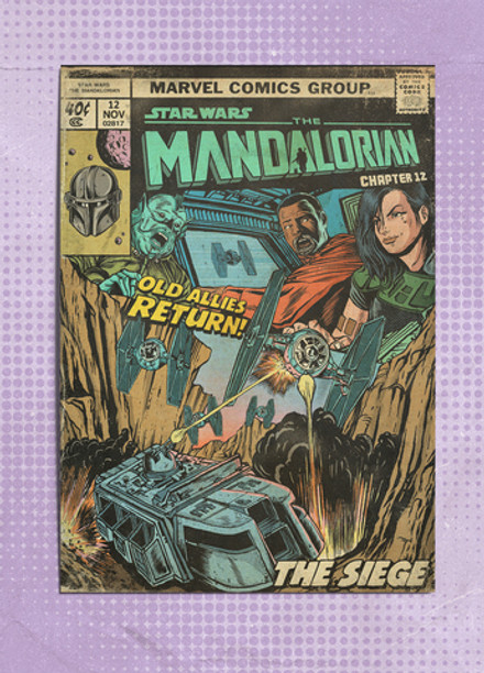 Открытка "Star Wars: Mandalorian. Chapter 12 "The Siege"