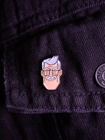 Металлический пин "Batman The Animated Series Comissioner Gordon"