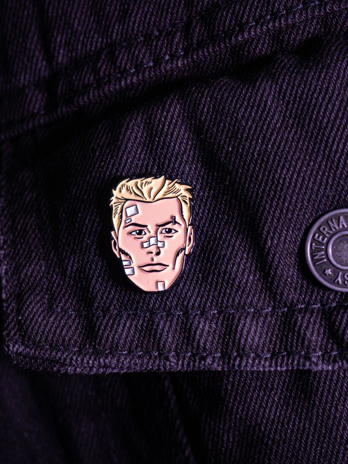 Металлический пин "Hawkeye Clint Barton"