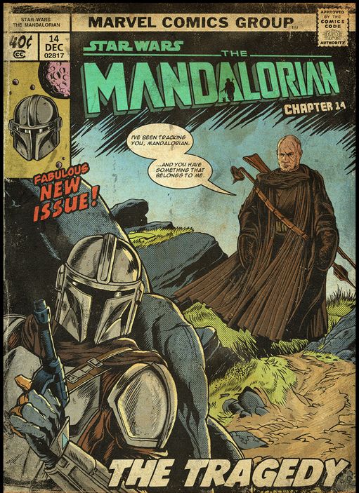 Постер  &quot;Star Wars: Mandalorian. Chapter 14 &quot;The Tragedy&quot;