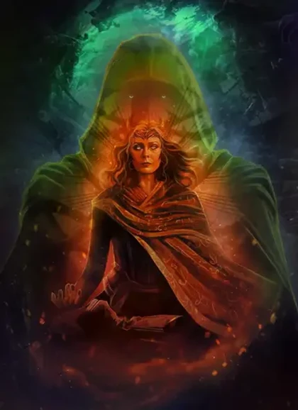 Открытка "Scarlet Doom"