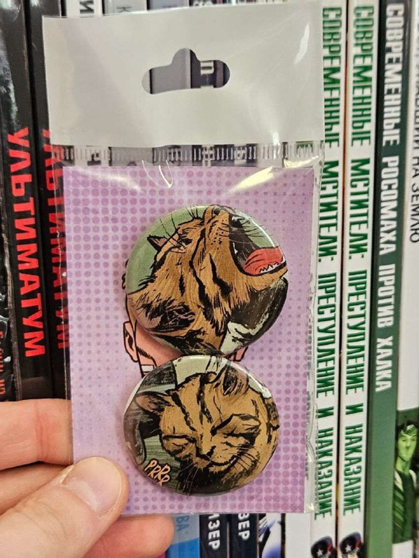 Набор значков из комикса Lucifer (2018) #2