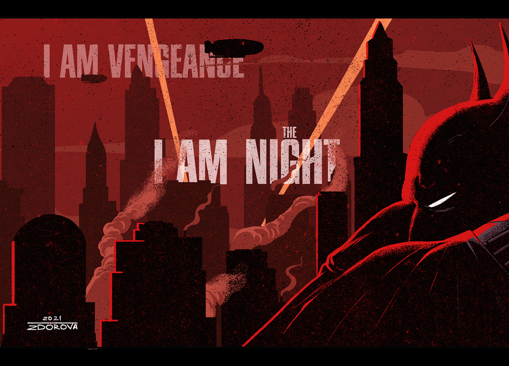 Открытка &quot;Batman: Vengeance&quot;
