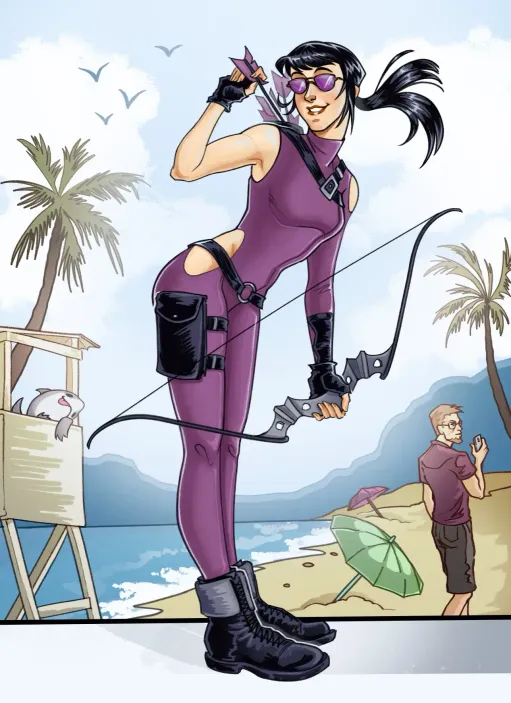 Открытка &quot;Hawkeye Kate Bishop&quot;