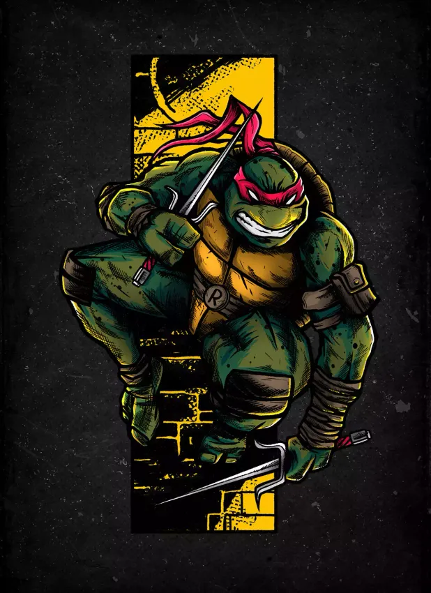 Открытка "Epic Collection: TMNT Raphael" Открытка "Epic Collection: TMNT Raphael"