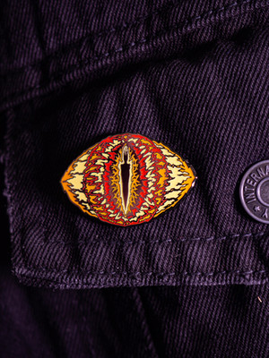 Металлический пин "Lord of the Rings: Eye of Sauron"