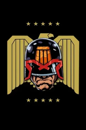 Металлический пин "Judge Dredd"