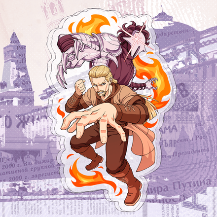 Акриловый стенд "Moscow Calling: Влад"