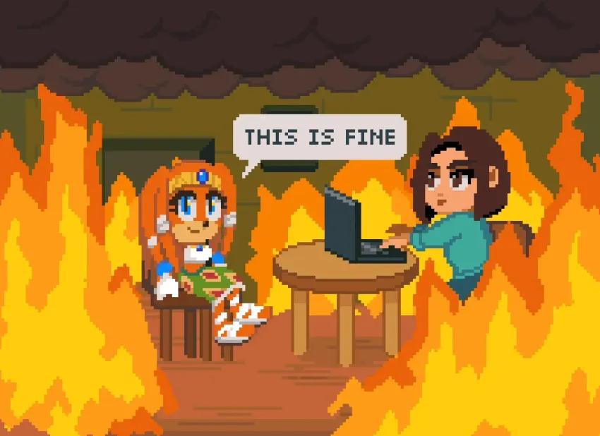 Открытка "Tikal the Echidna" Открытка "Tikal the Echidna"