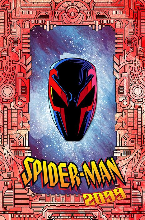 Металлический пин &quot;Spider-Man 2099&quot;