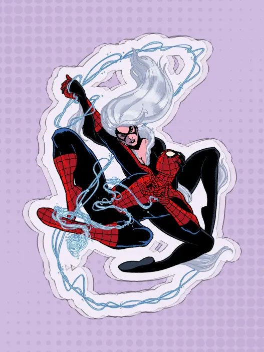 Акриловый стенд &quot;Spider-Man &amp; Black Cat&quot;