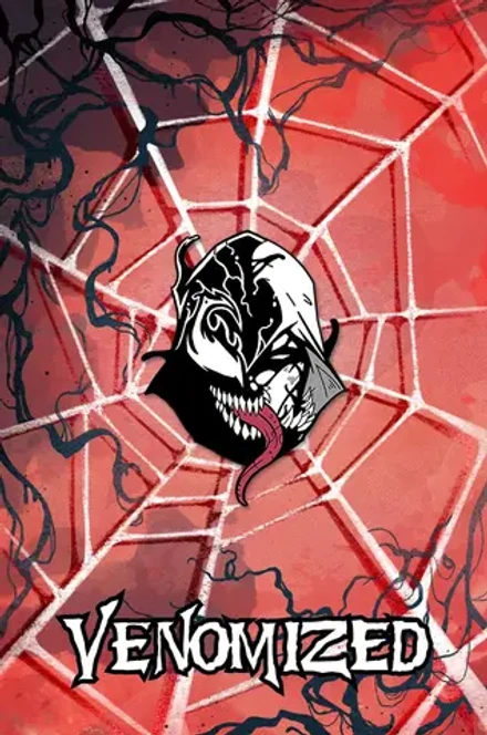 Металлический пин "Moon Knight Venomized"