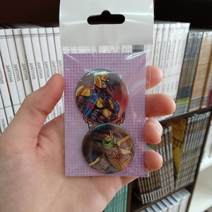 Набор значков из комикса Guardians of the Galaxy #18