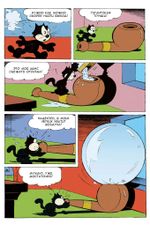 Древние Комиксы. Кот Феликс. Ковёр-самолёт. ЭКСКЛЮЗИВНАЯ ОБЛОЖКА ДЛЯ КОМИКС-ШОПОВ