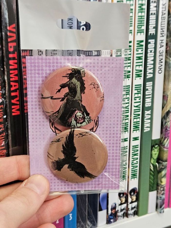 Набор значков из комикса Lucifer (2018) #2