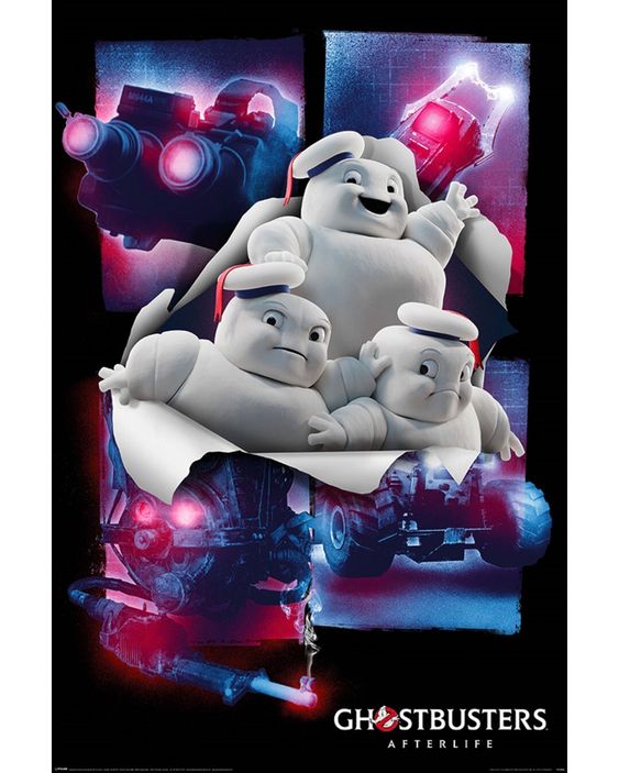 Лицензионный постер (411) Ghostbusters Afterlife (Minipuft Breakout)
