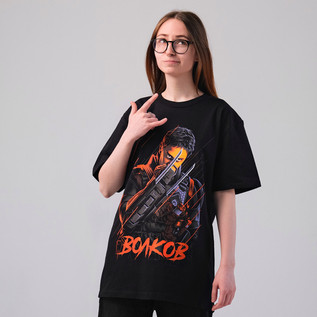 Футболка "Майор Гром: Игра. Волков"