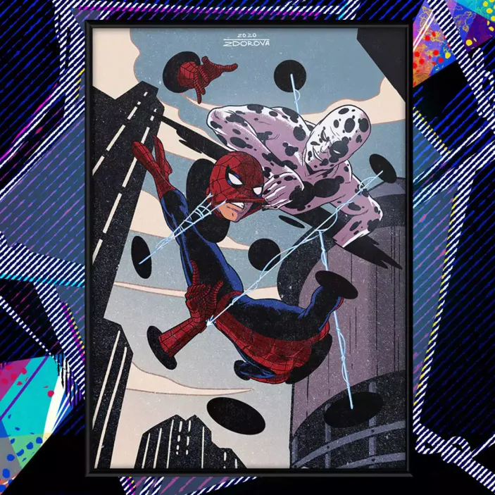 Постер &quot;Spider-Man vs Spot&quot;