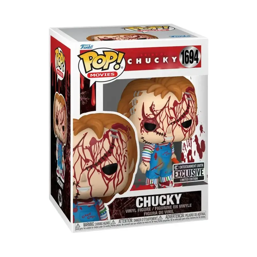 Funko POP! Bride of Chucky: Chucky (Bloody) #1694